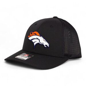 Denver Broncos 3D Snapback Trucker Hat- Black